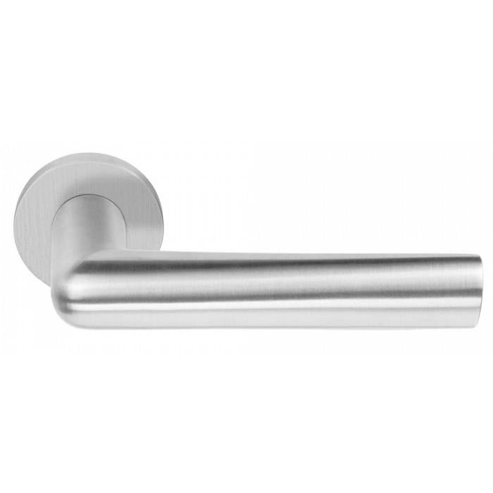 Deurkruk paar Piet Boon INC PBI102-G geveerd op rozet mat RVS main product photo