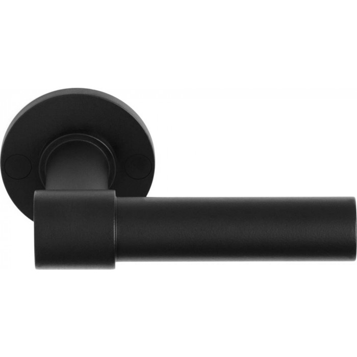 Deurkruk paar Piet Boon ONE PBL20/50 dubbel geveerd op rozet mat zwart RVS-304 main product photo