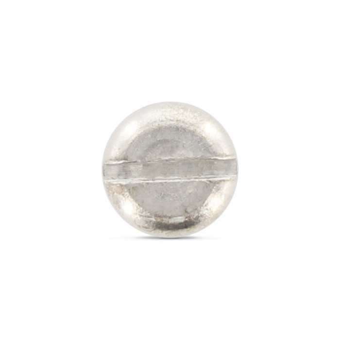 Platkop cilinderschroef met sleuf M2 x 3 mm DIN 85 RVS A2-50 (1000 stuks) main product photo