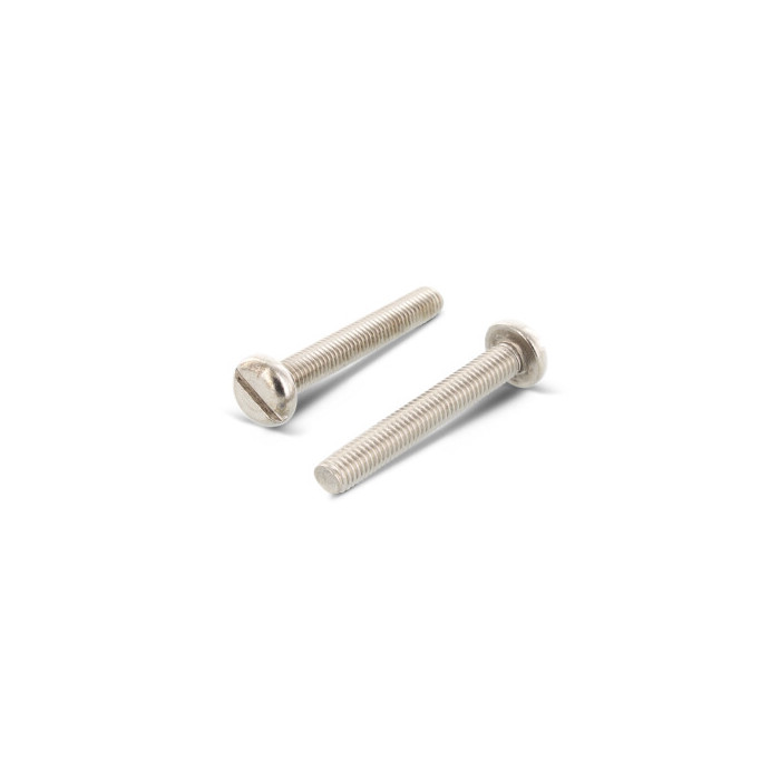 Platkop cilinderschroef met sleuf M8 x 40 mm DIN 85 RVS A4-70 (200 stuks) main product photo
