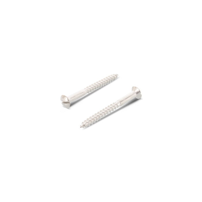 Houtschroef verzonken met lenskop 4,5 x 50 mm DIN 95 RVS A4-50 (200 stuks) main product photo