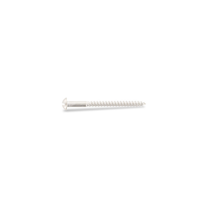 Houtschroef bolkop 6,0 x 90 mm DIN 96 RVS A2-50 (100 stuks) main product photo