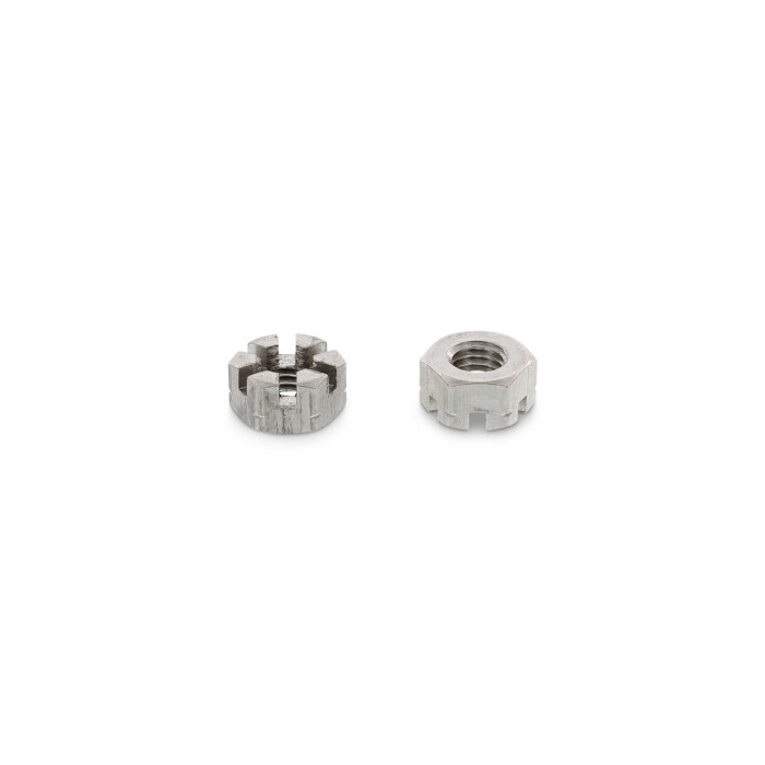 Kroonmoer laag M8 DIN 937 RVS A2-50 SW13 (100 stuks) main product photo