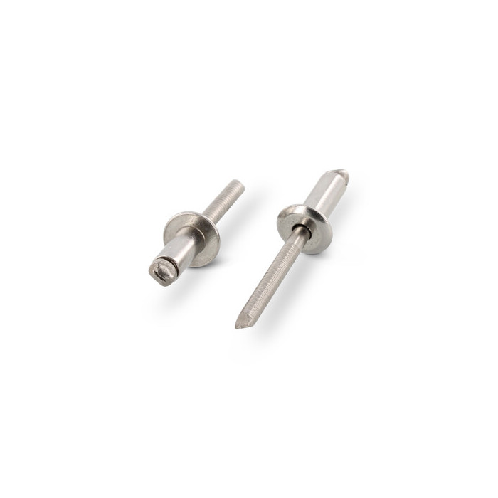 Blindklinknagel valk 6,4 x 25 mm ISO 15983-A RVS A2 (250 stuks) main product photo