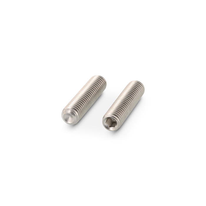 Stelring met kratereind M4 x 5 mm ISO 4029 RVS A4 SW2 (500 stuks) main product photo