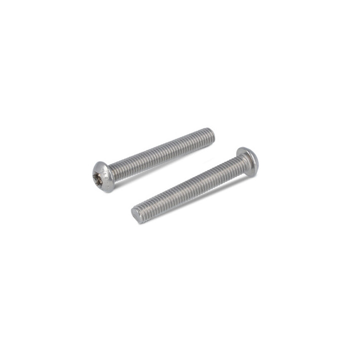 Platkopschroef M10 x 40/40 mm ISO 7380 RVS A2 TX50 (100 stuks) main product photo