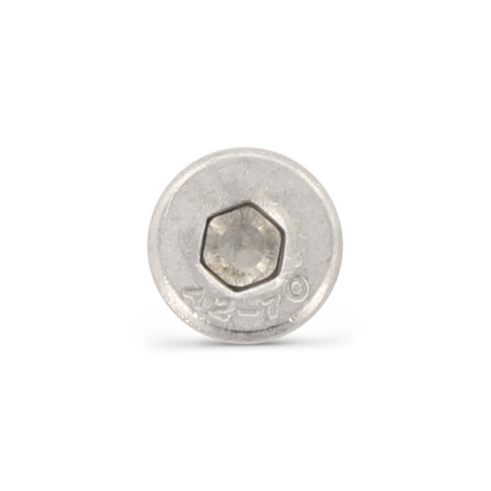 Cilinderschroef lage kop M4 x 5 mm DIN 7984 RVS A2-50 SW2,5 (1000 stuks) main product photo