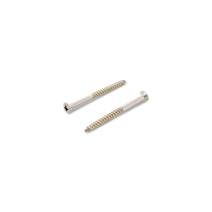 Houtschroef met lenskop Pozidriv 4,0 x 40 mm DIN 7995 RVS A2-50 PZ2 (200 stuks) main product photo
