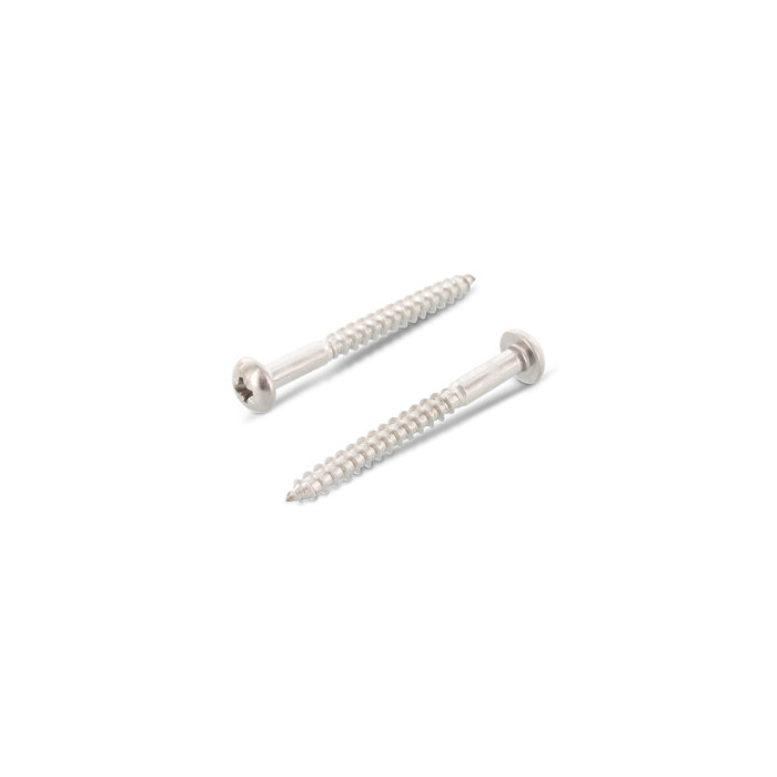 Houtschroef bolkop Pozidriv 3,5 x 40 mm DIN 7996 RVS A2-50 PZ2 (200 stuks) main product photo