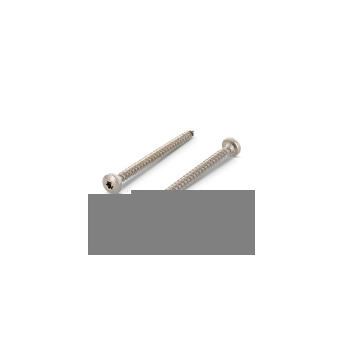Houtbouwschroef rondkop 6,0 x 100 mm Art. 9045 RVS A2-50 TX25 (100 stuks) main product photo