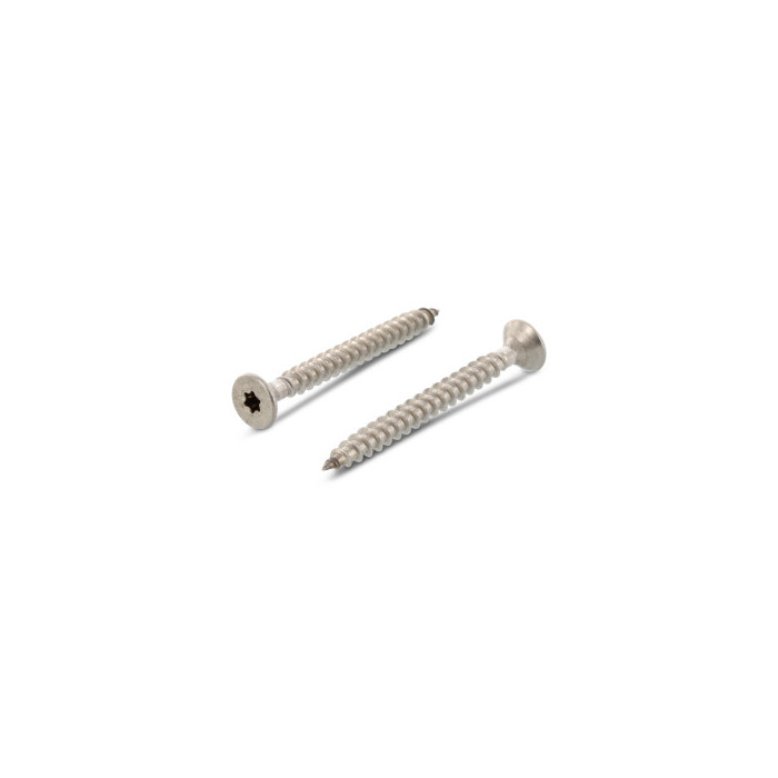 Seko houtbouwschroef met freesribben 3,5 x 10 mm Art. 9047 RVS A4-50 TX15 (200 stuks) main product photo