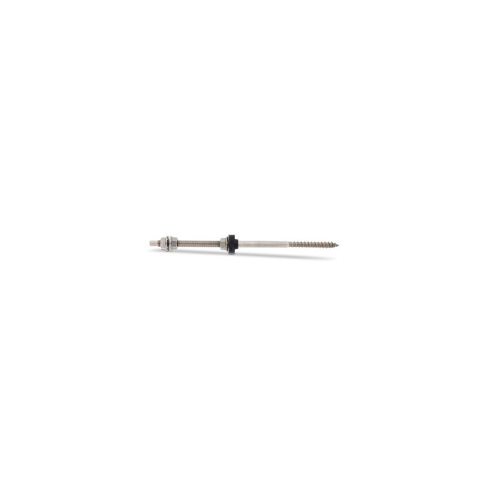Stokschroef M12 x 250 mm samengesteld Art. 9082 RVS A2-50 SW9 (50 stuks) main product photo