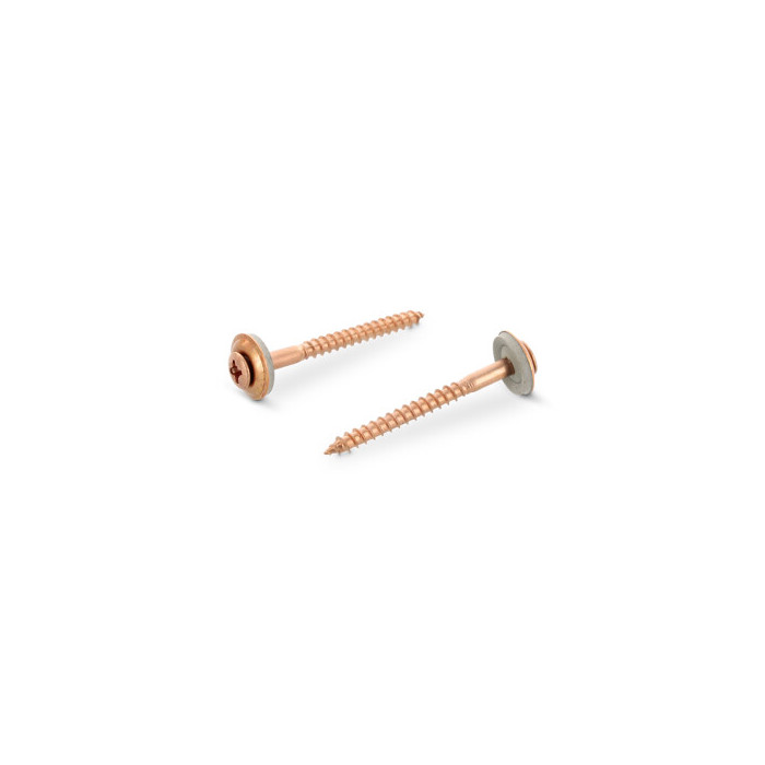 Spenglerschroef Pozidriv 4,5 x 30 mm Art. 9167 RVS A2-50/Cu PZ2 (100 stuks) main product photo