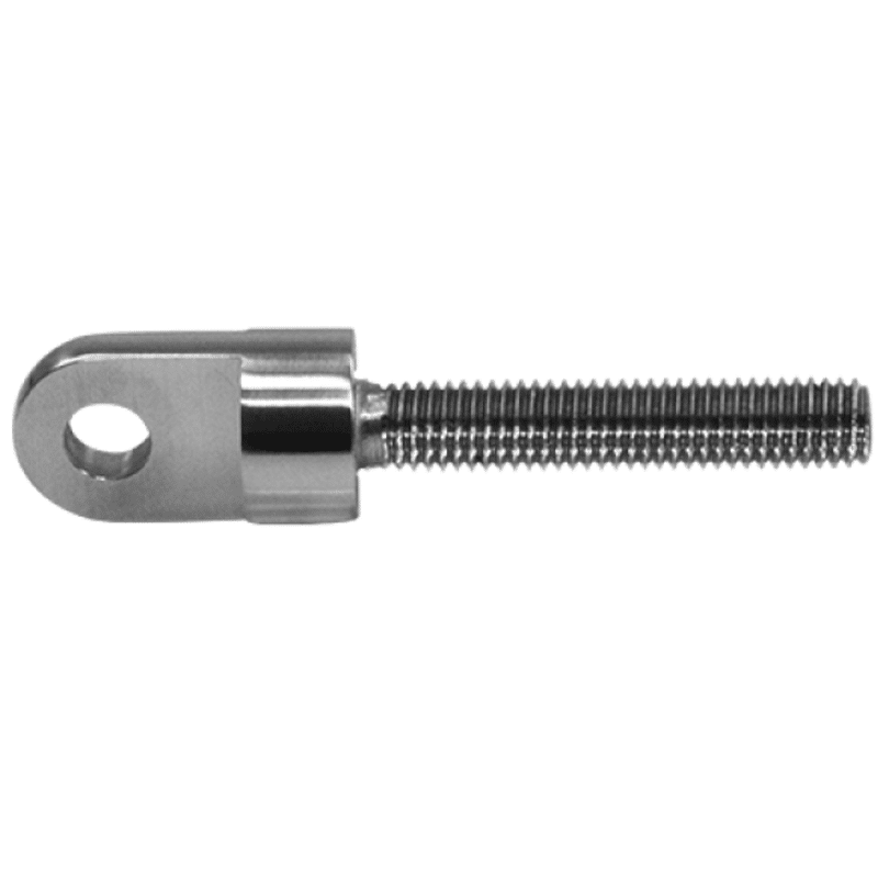 QUARKZMAN 2 stuks klemhendels, M8 x 70 mm schroefdraad van roestvrij