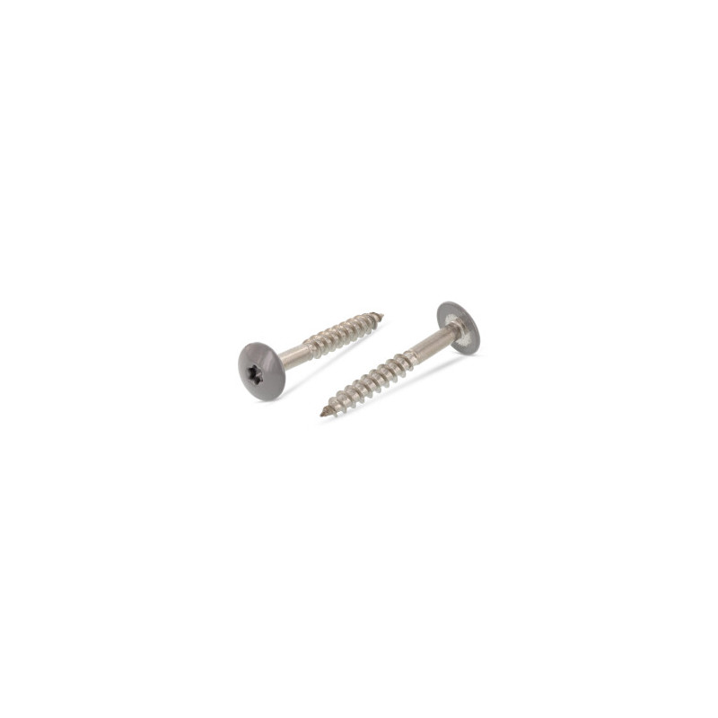 Ganter High Knurled Screws, DIN 464, M5 Thread, 16mm Length – Pack Of 10, Burnished Steel