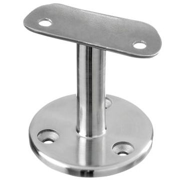 Leuninghouder buis 42,4 mm, model 0708, RVS-316