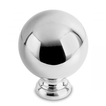 Eindbol voor buis 50,8 mm, model 211, glanzend