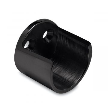 Halve muurflens 25,4 mm, model 508, Antraciet