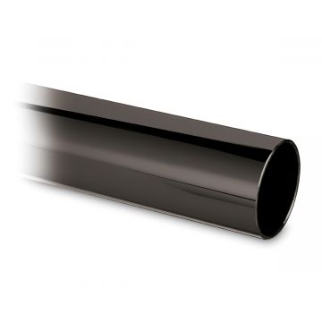 RVS buis 19 x 1,0 mm RVS-304 zwart gecoat