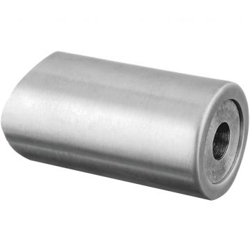 Leuninghouder buis Ø 33,7 mm RVS-304 mat geslepen model 0625