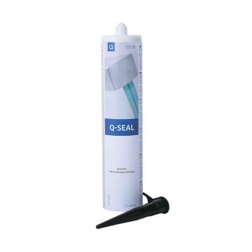 Q-seal, silicone, zwart, 310 ml, Q-24