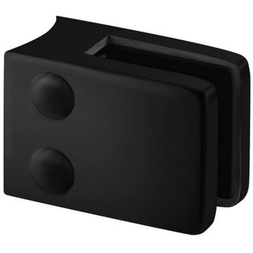 Glasklem buis Ø 42,4 mm RVS-304 mat zwart model 4200