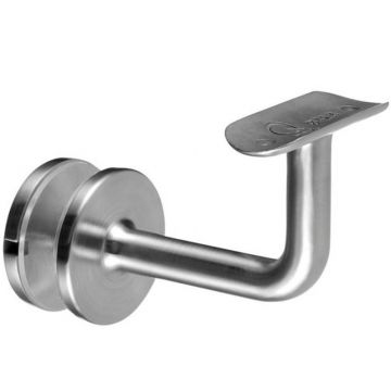 Leuninghouder buis RVS-316 mat geslepen model 0117