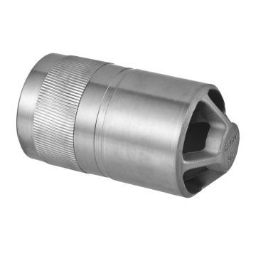 Buisverbinder, buis 33,7 x 2,0 mm, model 5792, RVS-316