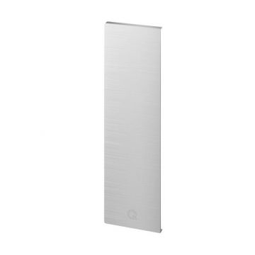 Eindkap Easy Glass Pro zijmontage rechts 220 x 65 mm model 8142 aluminium (geanodiseerd)