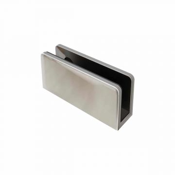 Glasplaatdrager Viki voor glasdikte 6 - 8 mm zamak chroom look