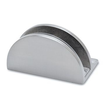 Glasplaatdrager Grete voor glasdikte 6-8 mm zamak chroom look