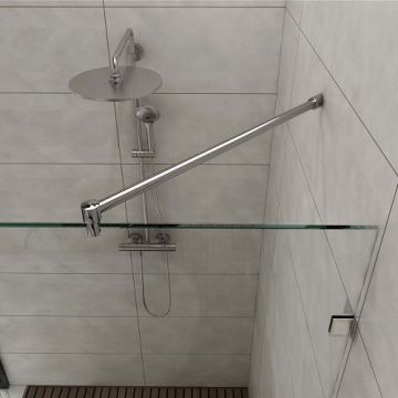 Douchewand stabilisatie set