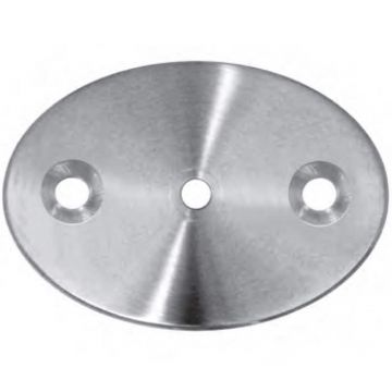 Ankerplaat 60 x 85 x 5 mm RVS-304 mat geslepen