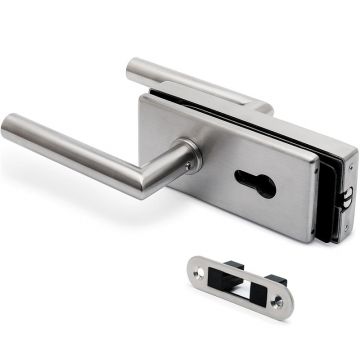 Glasdeurloopslot met magnetische schoot