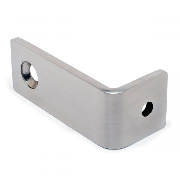 Hoekverbinder Cecilia voor koker 35 x 35 mm RVS-304 mat geslepen