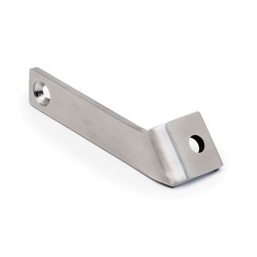 Hoekverbinder 45° Cinthy voor koker 20 x 20 mm links RVS-304 mat geslepen