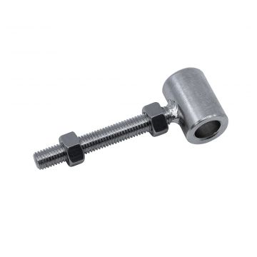 Draadstang 100 mm RVS-304 +oog+moeren