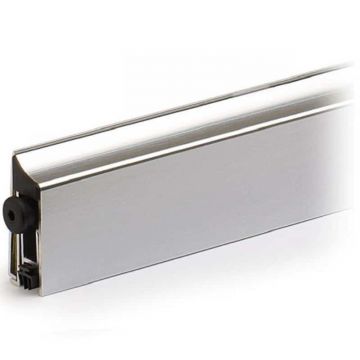 Beweegbare afdichting zelfklevend lengte 925 mm aluminium zilver mat geanodiseerd model 0200