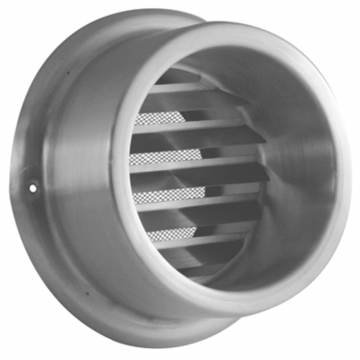 Buitenrooster kraagmodel Ø 150 mm