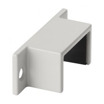 Muurflens voor U-profielbuis 65 x 40 mm vast Staal Kathodisch beschermd model 6515