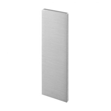 Eindkap Easy Glass Slim 198 x 49 mm model 8013 aluminium (geanodiseerd)