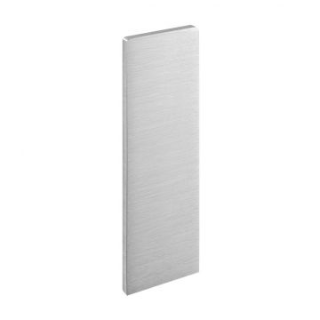 Eindkap Easy Glass Slim trapmontage rechts 198 x 49 mm model 8033 aluminium (geanodiseerd)