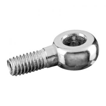 Oogbout voor kabelsysteem, M6 x 12 mm, voor kabel 3,2 mm, model 7350, RVS-316