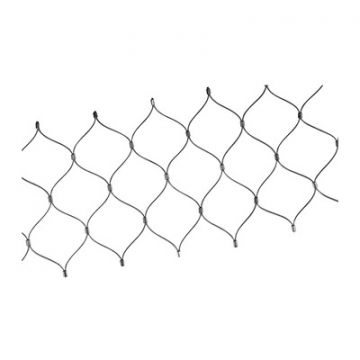 Easy Q-web kabelnet, maaswijdte 60 mm, hoogte 600 mm, lengte 5 m, model 7910, RVS-304