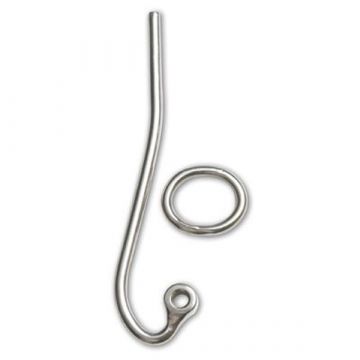 Sliphaak met ring