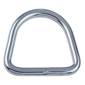 D-ring 8 x 50 mm hoogte 36 mm RVS-316