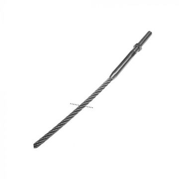 RVS kabel 4 mm 7 x 19 met 2 draadterminals M8 geassembleerd RVS-316