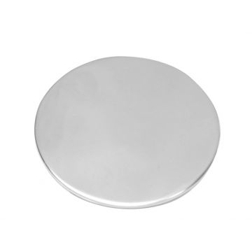 Deurplaat rond 75 mm