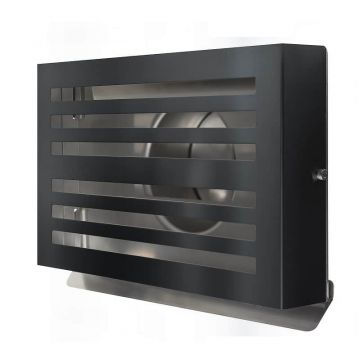 Design gevelkap PREMIUM LINE BETA, 150 mm, met terugslagklep, RVS-304