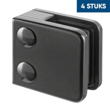Glasklem-vlak-zamak-zwart-model-2100